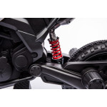 Elektrická motorka Aprilia RX - modrá